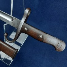 Ottoman Turkish M1890 Mauser Bayonet by J. P. Sauer of Suhl, 1896 - 9
